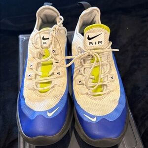 Nike Air Blue and White with Lime Accents